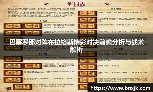 巴塞罗那对阵布拉格斯精彩对决前瞻分析与战术解析